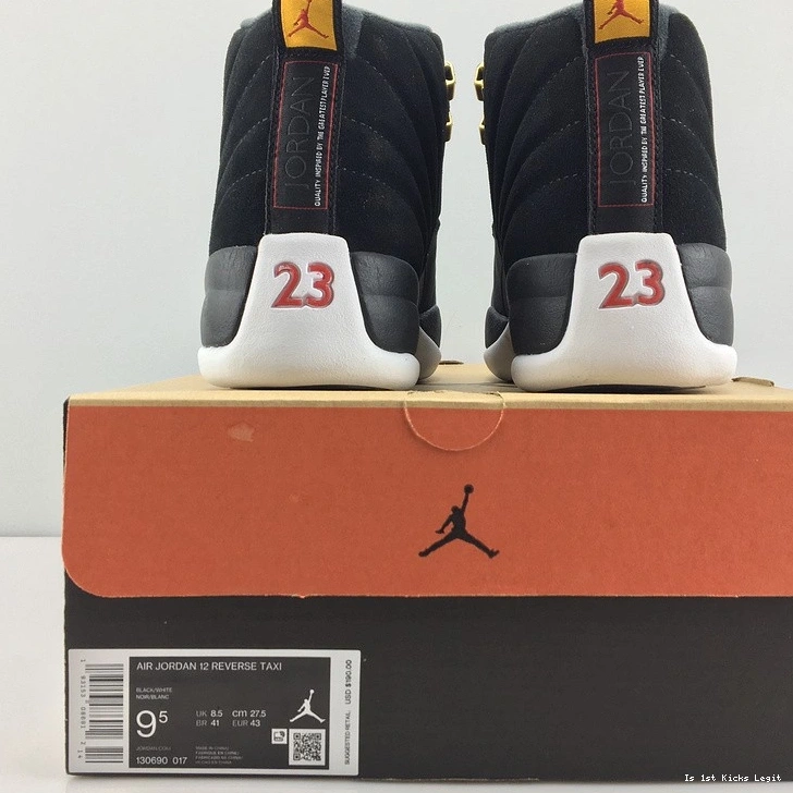 Jordan Taxi  Retro 12 Reverse 130690-017 1029